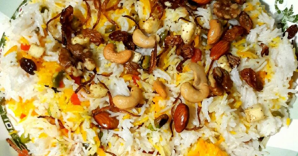 Kashmiri pulao recipe